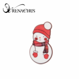 RenaChris Snowman hair clamp- hair clip